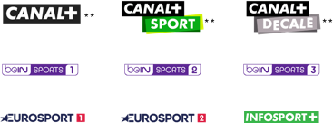 Chaines du pack sport évènement
